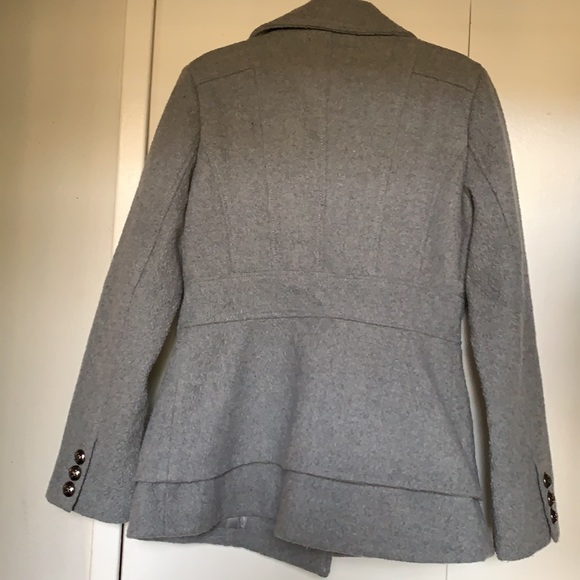 Jessica Simpson Double-Breasted Boucle Pea Coat - Picture 5 of 10